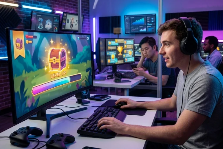 How Reward Frequency Changes Motivation in Gamified Entertainment