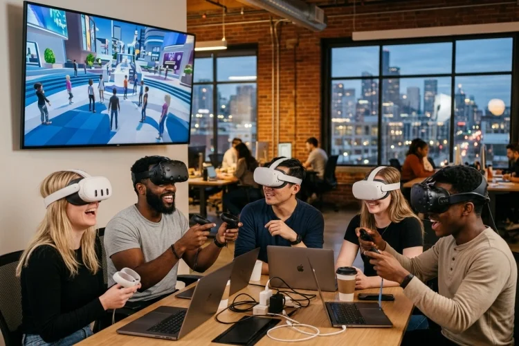 How Social Presence Influences Engagement in Interactive Digital Media